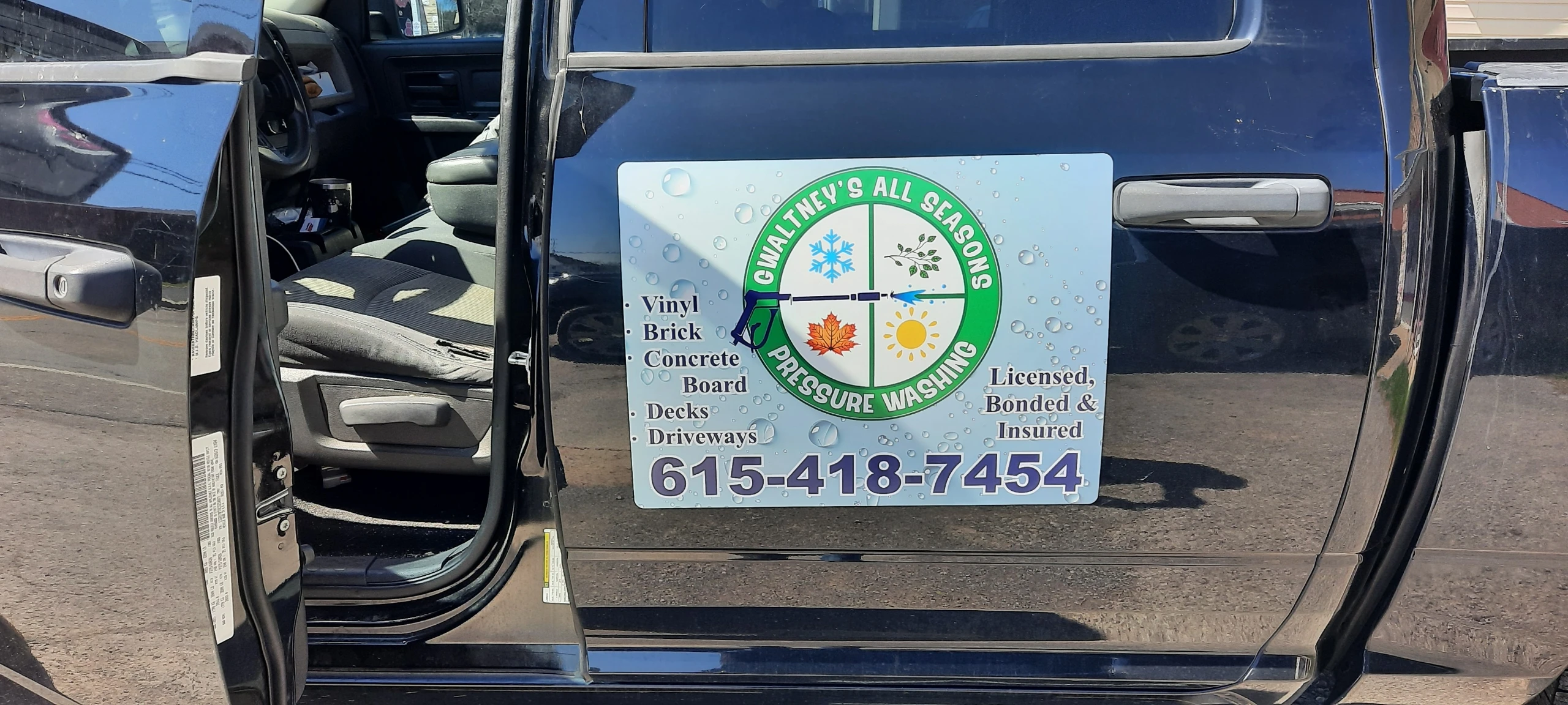 Brian Gwaltney — owner of Gwaltney's All Seasons Pressure Washing, Mt. Juliet, TN