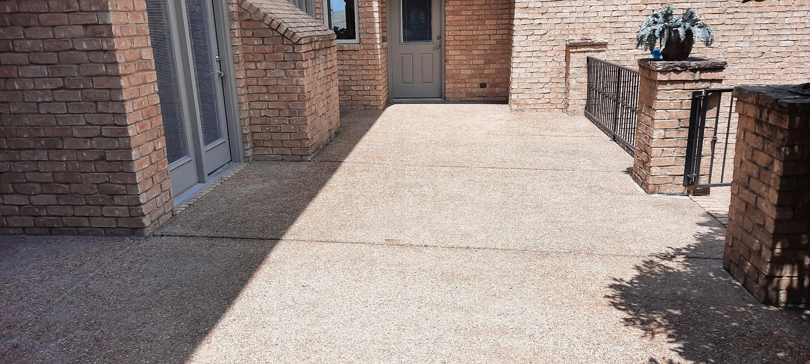 Before cleaning: Rear Entry & Patio Wash — Mt. Juliet, TN